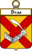 French Coat of Arms Badge for Bras