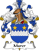 German Wappen Coat of Arms for Murer