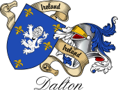 Sept (Clan) Coat of Arms from Ireland for Dalton