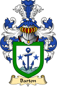 Scottish Family Coat of Arms (v.23) for Barton
