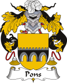 Spanish Coat of Arms for Pons
