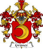 German Wappen Coat of Arms (v.25) Grüner
