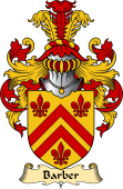 English Coat of Arms (v.23) for the family Barber