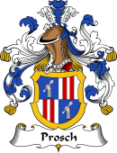 German Wappen Coat of Arms for Prosch