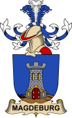 Republic of Austria Coat of Arms for Magdeburg