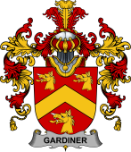 Irish Family Coat of Arms (v.25b) Gardiner