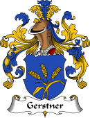 German Wappen Coat of Arms for Gerstner