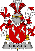 Irish Coat of Arms for Chevers