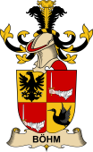 Republic of Austria Coat of Arms for Böhm de Freydenfeld