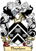 English or Welsh Family Coat of Arms (v.23) for Thurlow (Suffolk)