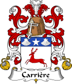 Coat of Arms from France for Carrière