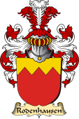 v.23 Coat of Family Arms from Germany for Rodenhausen