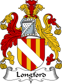 English Coat of Arms for the family Longford