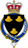 British Garter Coat of Arms for Brooks (Scotland)