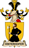 Republic of Austria Coat of Arms for Hinterhofer