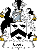 English Coat of Arms for the family Coote