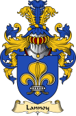 English Coat of Arms (v.23) for the family Lannoy