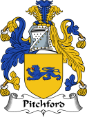 English Coat of Arms for Pitchford