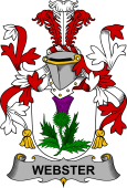 Irish Coat of Arms for Webster