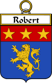 French Coat of Arms Badge for Robert