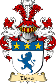 v.23 Coat of Family Arms from Germany for Elsner