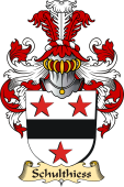 v.23 Coat of Family Arms from Germany for Schulthiess