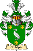 Irish Family Coat of Arms (v.23) for O'Halpin II
