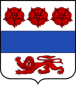French Family Shield for Baille