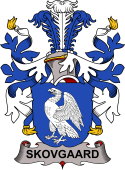 Danish Coat of Arms for Skovgaard or Skov