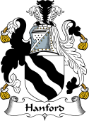 English Coat of Arms for the family Hanford