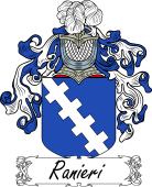 Araldica Italiana Coat of arms used by the Italian family Ranieri