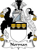 English Coat of Arms for the family Norman I