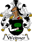 German Wappen Coat of Arms for Weidner