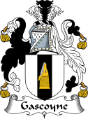 English Coat of Arms for the family Gascoyne