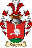 v.23 Coat of Family Arms from Germany for Kiessling