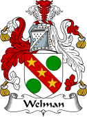English Coat of Arms for Welman