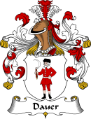 German Wappen Coat of Arms for Dauer