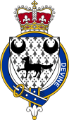 Families of Britain Coat of Arms Badge for: Devine or O'Duana (Ireland)