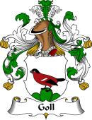 German Wappen Coat of Arms for Goll