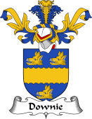 Coat of Arms from Scotland for Downie or Downey