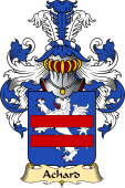 French Family Coat of Arms (v.23) for Achard
