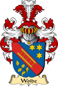 v.23 Coat of Family Arms from Germany for Woide