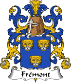 Coat of Arms from France for Frémont