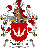 German Wappen Coat of Arms for Dornheim
