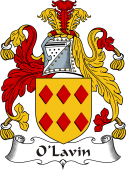 Irish Coat of Arms for O'Lavin