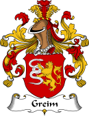 German Wappen Coat of Arms for Greim