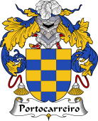 Portuguese Coat of Arms for Portocarreiro