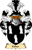 Scottish Family Coat of Arms (v.23) for Usher