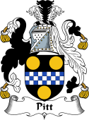 English Coat of Arms for Pitt