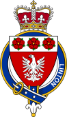 British Garter Coat of Arms for Linton (Scotland)